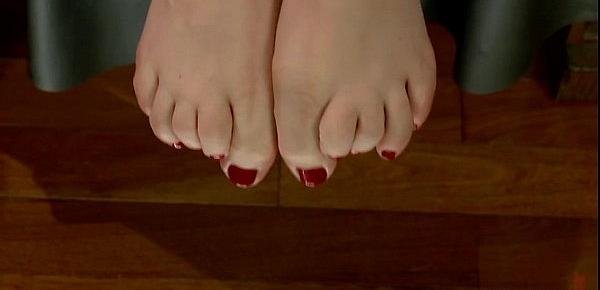  Aiden Starr foot worship pov 2